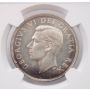 1952 FWL Canada silver dollar rotated die Choice Uncirculated NGC MS64
