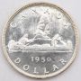 1950 WL Canada silver dollar Choice UNC+