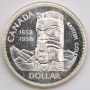 1958 Canada silver dollar Choice UNC