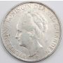 1940 Netherlands 2 1/2 Gulden silver coin AU