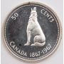 1967 Canada 50 cents  Choice Prooflike