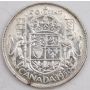 1950 no-design in 0 with die-break through 0 Canada 50 cents VF