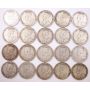 20x 1919 Canada 50 cents 20-coins G/VG