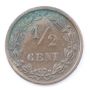 1891 Netherlands 1/2 cent VF+