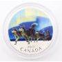 2017 RCM $10 Fine Silver Coin - Dog Sledding under the Northern Lights