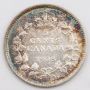 1908 Canada 5 cents large date bowtie FINE+