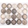 20X 1902 Canada 5 cent silver coins 20-coins Good to Fine condition