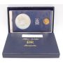 1977 Bermuda $50 Gold coin and $25 Silver coin Cert and box Choice UNC