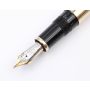 Montblanc LeGrand Solitaire 146 Citrine Lacquered Cap and Gold Plate Barrel Fountain Pen
