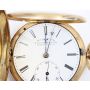 16K Gold Verge Fusee pocket watch Geo.S.Sanford Bridgeport CT 134.7 grams