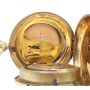 16K Gold Verge Fusee pocket watch Geo.S.Sanford Bridgeport CT 134.7 grams