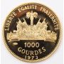 1973 Haiti 1000 Gourdes gold coin KM111 .3761 oz gold Choice Gem Proof