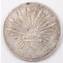 1889 Zs FZ Mexico 8 Reales silver coin KM377.13  26.86 grams F/VF
