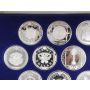 1985 British Virgin Islands Treasures of the Carribean 25x $20 silver CH Proof