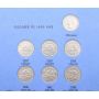 1922 to 1960 Canada 5 cents complete date set with 1926 Far-6 VG-EF