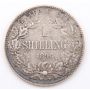 1896 South Africa Shilling silver coin nice VF