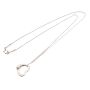 Tiffany & CO Elsa Peretti Open Heart Necklace 3.0 grams Sterling Silver 925