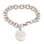 Tiffany & Co Sterling Silver Round Return to Tiffany Chain Bracelet