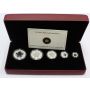 2013 Canada 9999 Pure Silver Fractional set 25th Anniversary Maple Leaf Coins