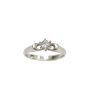 14 Karat White Gold Solitaire .28 ct Diamond Engagement Ring 