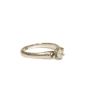 14 Karat White Gold Solitaire .28 ct Diamond Engagement Ring 