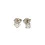 18K White Gold .80 ct Diamond Stud Earrings