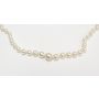 Luxury 14K White Gold Diamond 81x Pearl Necklace 18