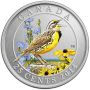 2014 Canada 25-cent Coloured Coin - Eastern Meadowlark Birds of Canada 