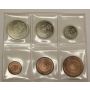 1965 Jordan Hashemite Kingdom 6-coin Set