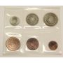 1965 Jordan Hashemite Kingdom 6-coin Set
