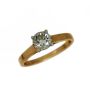 14k Gold 0.54 carat Solitaire Diamond Ring