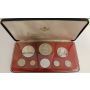 1974 Cayman Islands 8 Coin Silver Proof Set