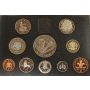 1998 Prince of Wales 50th Birthday 10 Coin Proof Set