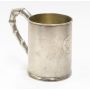 Hung Chong of Canton Chinese export silver mug C: 1888 