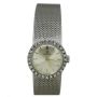 18k White Gold Ladies Omega Diamond Watch