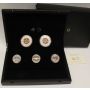 2017 Canada Legacy of Penny .9999 Silver Gold-plated 5-Coin Set Special Edition