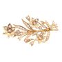 Antique 15K Seed pearl yg Brooch 2.25 inch 5.8 grams with appraisal $2800.00
