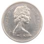1973 Large Bust Canada 25 cents EF/AU