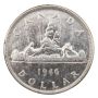 1946 Canada silver dollar VF/EF cleaned