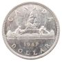1947 Blunt-7 Canada silver dollar Choice AU+