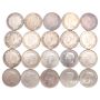 20x 1939 Canada silver dollars contains 12ozs of pure silver 20-coins VF-AU