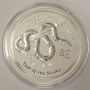 2013 Australia .999 Pure Silver Kilo $30 Coin Year of the Snake