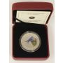 2011 Canada 25 cent Barn Swallow Colour Coin