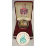 1955-1990 Disney 35 years of Magic .999 fine Silver & 24K Gilt 1oz Coin BOX with COA