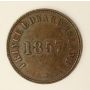 1857 Pince Edward Island token Self Government and Free Trade