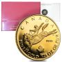 2006 Canada Pure Gold Coin .9999 1/25 Oz 50 cent Cowboy w/box & RCMINT COA 