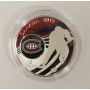 2015 $10 .9999 Pure Silver Proof Coin NHL Montreal Canadiens Hockey