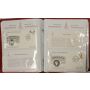 1980 Moscow Olympics PNC 42 .925 Sterling Silver Medallic Coins Stamp First Day Cover Set USSR