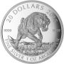 2015 $20 American Scimitar Sabre-Tooth Cat Prehistoric Animals Fine Silver Coin