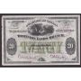 1876 Dominion of Canada $20 Land Scrip Metis No 4311